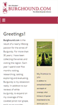 Mobile Screenshot of burghound.com