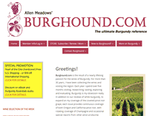 Tablet Screenshot of burghound.com